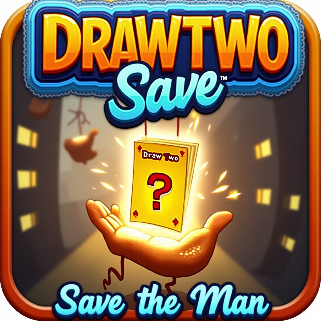 Draw Two Save: Save the man