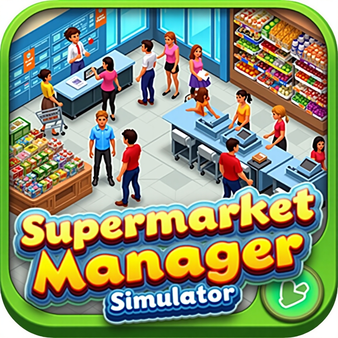 Supermarket Manager Simulator