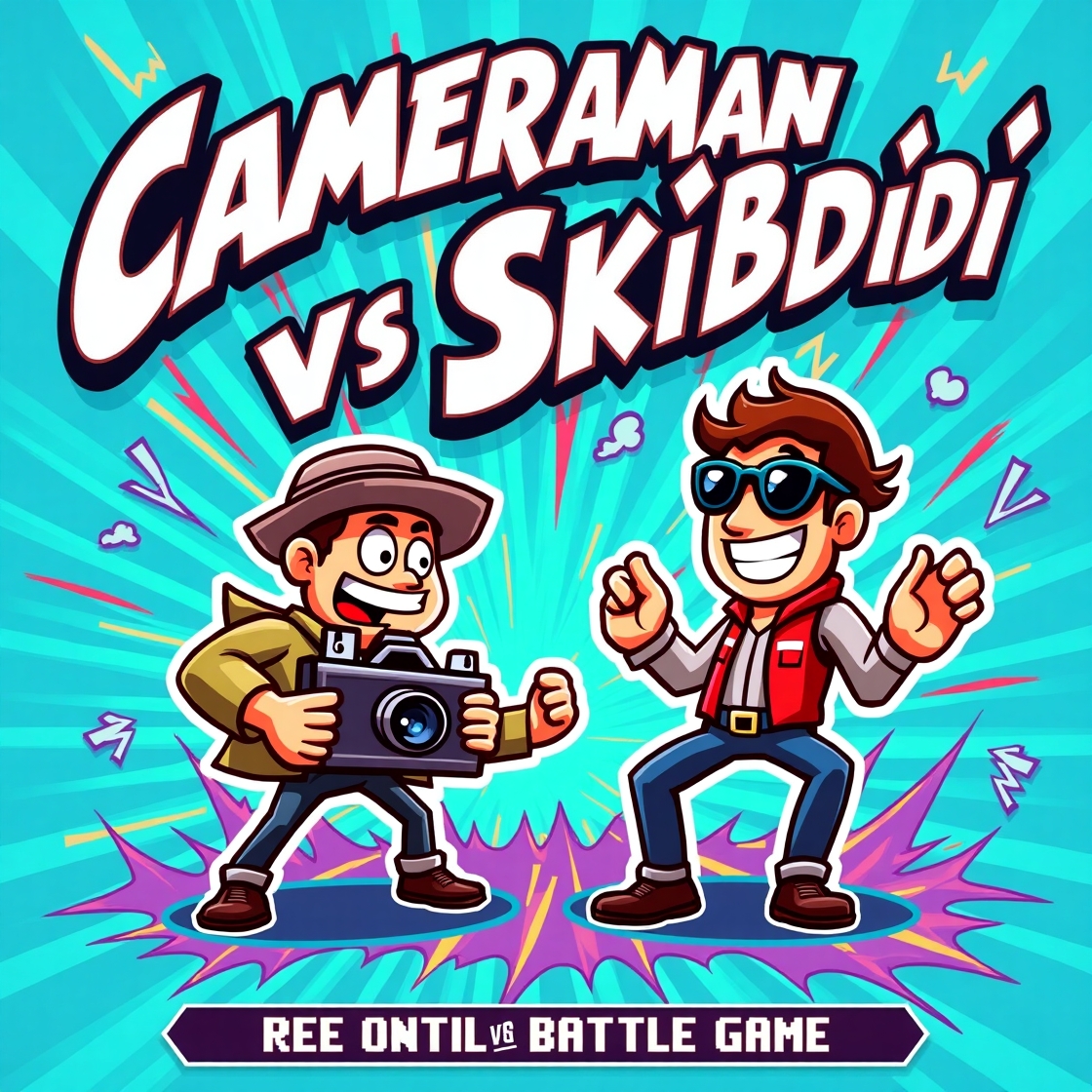 Cameraman vs Skibidi Battle Game