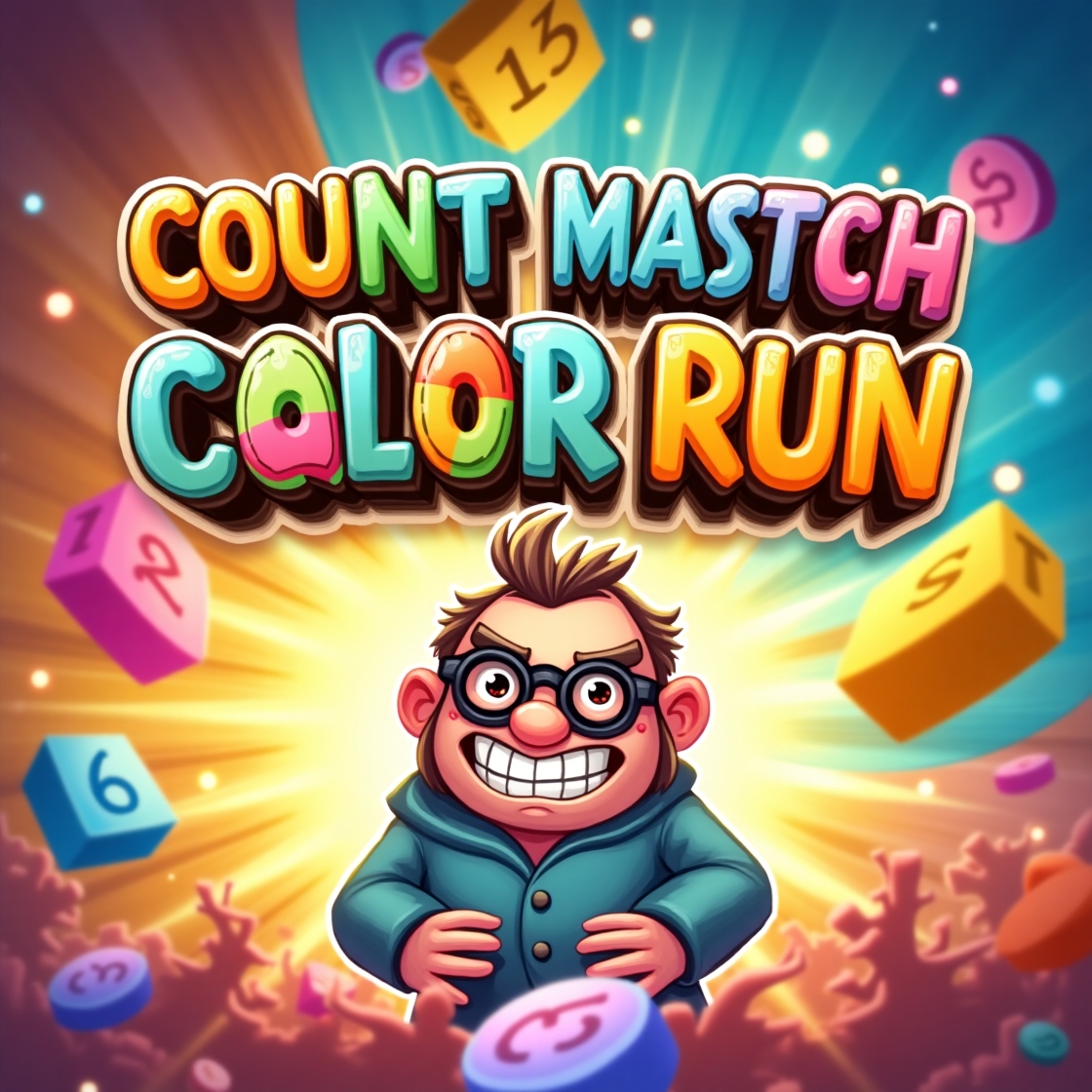 Count Master Match Color Run